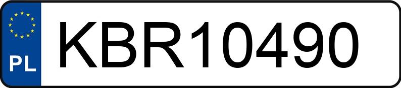 Numer rejestracyjny KBR 10490 posiada AUDI S3 - KBR10490