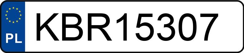 Numer rejestracyjny KBR 15307 posiada AUDI A5 - KBR15307