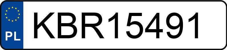 Numer rejestracyjny KBR 15491 posiada PEUGEOT Partner II 2.0 HDI MR`02 E3 XT - KBR15491