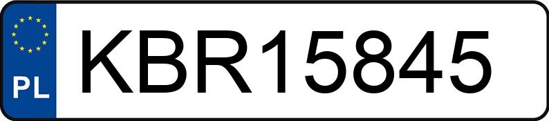 Numer rejestracyjny KBR 15845 posiada RENAULT CLIO - KBR15845 Numer rejestracyjny KBR 15845 posiada RENAULT CLIO - KBR15845