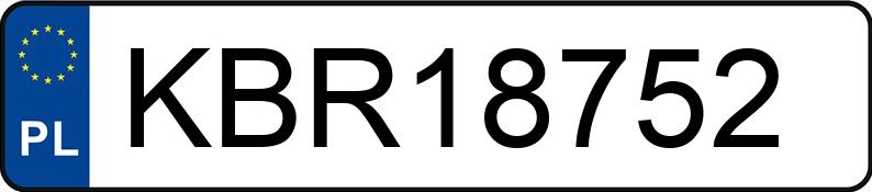 Numer rejestracyjny KBR 18752 posiada TOYOTA Corolla 1.6 MR`19 E6 Comfort - KBR18752 Numer rejestracyjny KBR 18752 posiada TOYOTA Corolla 1.6 MR`19 E6 Comfort - KBR18752