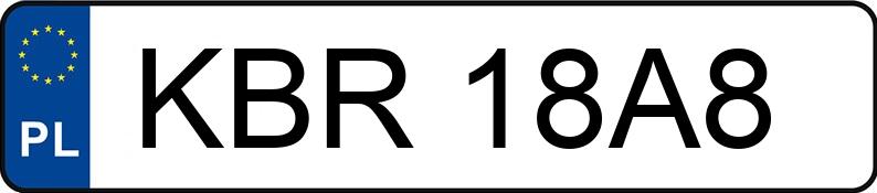 Numer rejestracyjny KBR 18A8 posiada VOLKSWAGEN GOLF - KBR18A8 Numer rejestracyjny KBR 18A8 posiada VOLKSWAGEN GOLF - KBR18A8