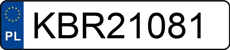 Numer rejestracyjny KBR 21081 posiada FORD FOCUS - KBR21081 Numer rejestracyjny KBR 21081 posiada FORD FOCUS - KBR21081