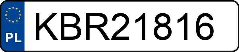 Numer rejestracyjny KBR 21816 posiada AUDI A3 2.0 TDi DPF MR`12 E6 8V clean diesel Ambiente S tronic - KBR21816 Numer rejestracyjny KBR 21816 posiada AUDI A3 2.0 TDi DPF MR`12 E6 8V clean diesel Ambiente S tronic - KBR21816