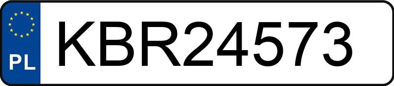 Numer rejestracyjny KBR 24573 posiada SKODA Fabia II 1.2 MR`11 E5 HTP Fresh - KBR24573