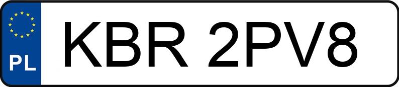 Numer rejestracyjny KBR 2PV8 posiada AUDI A4 - KBR2PV8 Numer rejestracyjny KBR 2PV8 posiada AUDI A4 - KBR2PV8