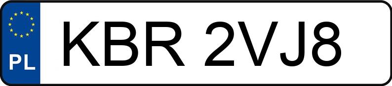 Numer rejestracyjny KBR 2VJ8 posiada RENAULT MEGANE - KBR2VJ8