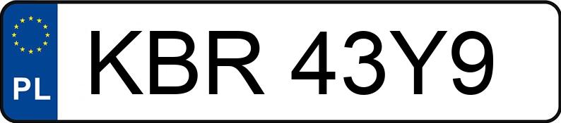 Numer rejestracyjny KBR 43Y9 posiada OPEL Calibra 2.0 MR`95 Calibra 2.0 MR`95 - KBR43Y9 Numer rejestracyjny KBR 43Y9 posiada OPEL Calibra 2.0 MR`95 Calibra 2.0 MR`95 - KBR43Y9