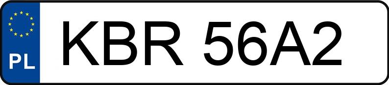 Numer rejestracyjny KBR 56A2 posiada MITSUBISHI PAJERO 2.8 TD - KBR56A2