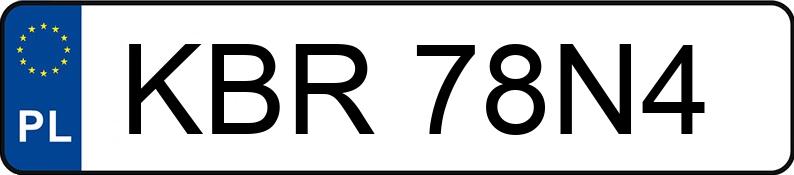Numer rejestracyjny KBR 78N4 posiada SKODA OCTAVIA - KBR78N4 Numer rejestracyjny KBR 78N4 posiada SKODA OCTAVIA - KBR78N4