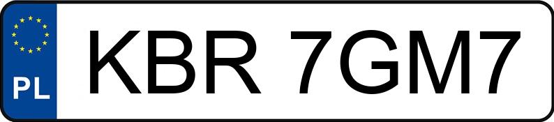 Numer rejestracyjny KBR 7GM7 posiada SUZUKI Jimny 1.3 MR`98 E3 JLX - KBR7GM7