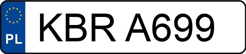 Numer rejestracyjny KBR A699 posiada MERCEDES-BENZ 312 - KBRA699 Numer rejestracyjny KBR A699 posiada MERCEDES-BENZ 312 - KBRA699