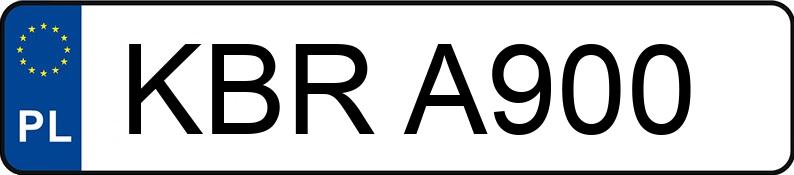 Numer rejestracyjny KBR A900 posiada FIAT TIPO - KBRA900