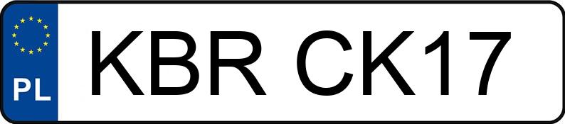 Numer rejestracyjny KBR CK17 posiada JUNAK Chopper/Cruiser M16-125 EU4 - KBRCK17 Numer rejestracyjny KBR CK17 posiada JUNAK Chopper/Cruiser M16-125 EU4 - KBRCK17