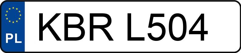 Numer rejestracyjny KBR L504 posiada VOLKSWAGEN TRANSPORTER - KBRL504 Numer rejestracyjny KBR L504 posiada VOLKSWAGEN TRANSPORTER - KBRL504
