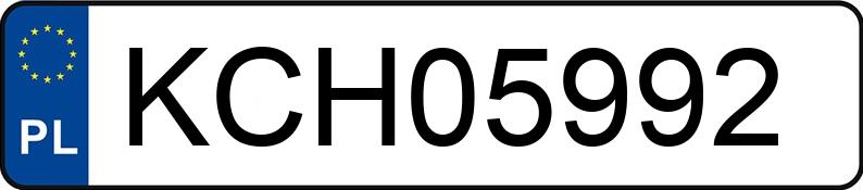 Numer rejestracyjny KCH 05992 posiada SKODA KODIAQ - KCH05992