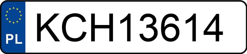 Numer rejestracyjny KCH 13614 posiada HYUNDAI I30 - KCH13614
