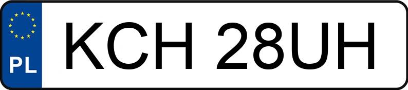 Numer rejestracyjny KCH 28UH posiada HONDA CR-V 2.4 MR`05 E4 EX - KCH28UH