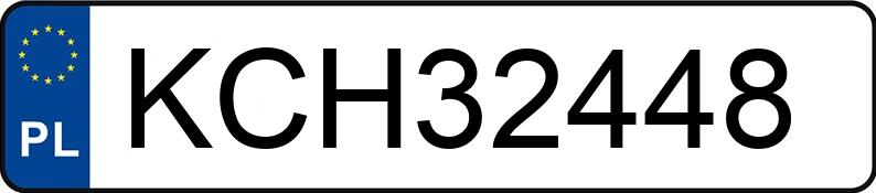 Numer rejestracyjny KCH 32448 posiada BMW 320 D - KCH32448