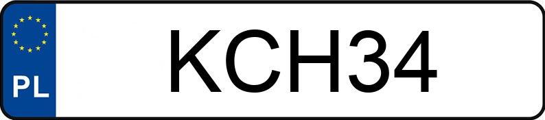 Numer rejestracyjny KCH 34 posiada FSO-WARSZAWA POLONEZ - KCH34 Numer rejestracyjny KCH 34 posiada FSO-WARSZAWA POLONEZ - KCH34