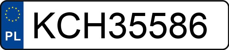 Numer rejestracyjny KCH 35586 posiada BMW X5 MR`14 E6 F15 xDrive35i Step - KCH35586