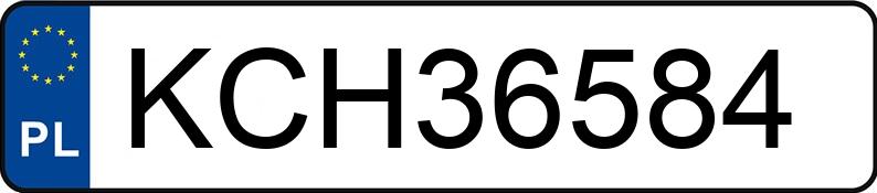 Numer rejestracyjny KCH 36584 posiada ALFA ROMEO GIULIETTA - KCH36584