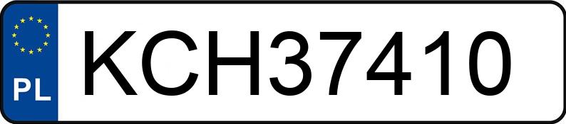 Numer rejestracyjny KCH 37410 posiada VOLKSWAGEN GOLF - KCH37410