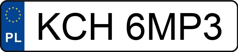 Numer rejestracyjny KCH 6MP3 posiada VOLKSWAGEN GOLF 1,9 TDI - KCH6MP3