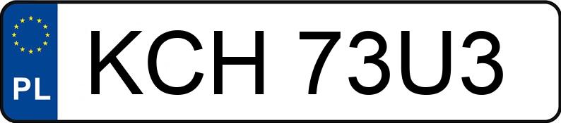 Numer rejestracyjny KCH 73U3 posiada PEUGEOT 407 - KCH73U3
