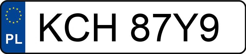 Numer rejestracyjny KCH 87Y9 posiada CITROEN Xsara Picasso 1.6 16V MR`04 E4 Exclusive - KCH87Y9