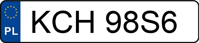 Numer rejestracyjny KCH 98S6 posiada ALFA ROMEO 146 1.9 JTD - KCH98S6