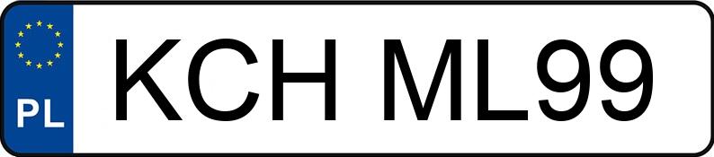 Numer rejestracyjny KCH ML99 posiada VOLVO S60 - KCHML99