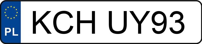 Numer rejestracyjny KCH UY93 posiada FORD FOCUS - KCHUY93 Numer rejestracyjny KCH UY93 posiada FORD FOCUS - KCHUY93