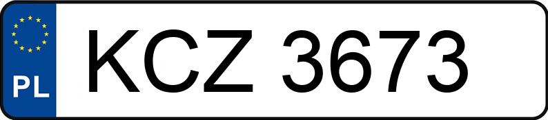 Numer rejestracyjny KCZ 3673 posiada FSO FSO pick-up 1.8t 1.5 - KCZ3673