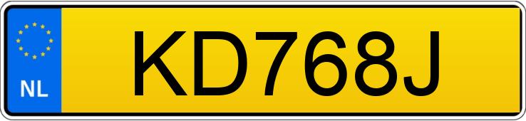 Numer rejestracyjny KD768J posiada VOLKSWAGEN PASSAT