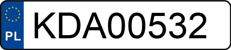 Numer rejestracyjny KDA 00532 posiada NISSAN QASHQAI - KDA00532
