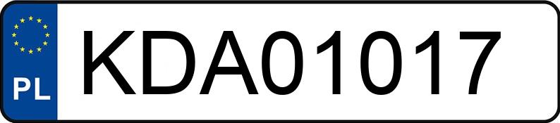 Numer rejestracyjny KDA 01017 posiada PEUGEOT 307 - KDA01017