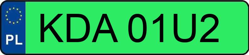 Numer rejestracyjny KDA 01U2 posiada CITROEN E-Jumpy MR`16 3.0t XL Control 50kWh - KDA01U2