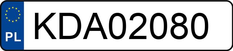Numer rejestracyjny KDA 02080 posiada AUDI A4 - KDA02080