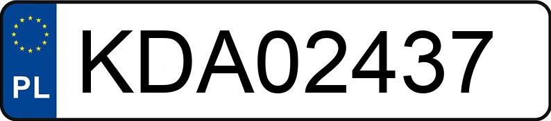 Numer rejestracyjny KDA 02437 posiada NISSAN TERRANO II 3.0 TDI - KDA02437