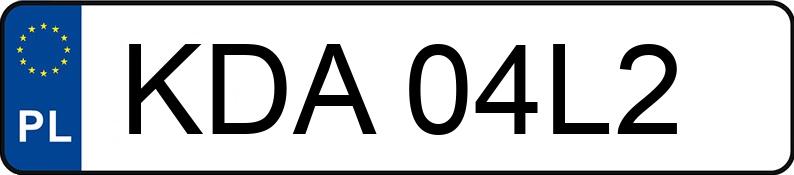 Numer rejestracyjny KDA 04L2 posiada FIAT Ducato 40 3.0 M-jet E5 4.0t Ducato 40 3.0 M-jet E5 4.0t - KDA04L2