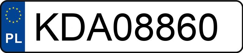 Numer rejestracyjny KDA 08860 posiada SKODA OCTAVIA - KDA08860