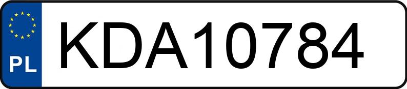 Numer rejestracyjny KDA 10784 posiada PEUGEOT 3008 - KDA10784