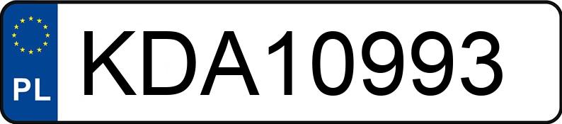 Numer rejestracyjny KDA 10993 posiada BMW 335 - KDA10993 Numer rejestracyjny KDA 10993 posiada BMW 335 - KDA10993