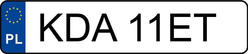 Numer rejestracyjny KDA 11ET posiada VOLKSWAGEN Golf IV 1.9 TDI MR`97 Highline 4MOTION - KDA11ET