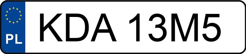 Numer rejestracyjny KDA 13M5 posiada NISSAN Primastar 115 dCi MR`06 E4 2.9t L2H1 Extra - KDA13M5