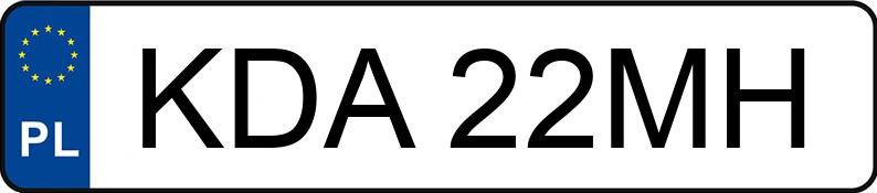 Numer rejestracyjny KDA 22MH posiada SEAT Cordoba 1.9 TDI MR`00 6K Stella - KDA22MH