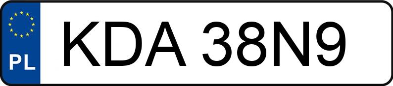 Numer rejestracyjny KDA 38N9 posiada BMW 318 I - KDA38N9 Numer rejestracyjny KDA 38N9 posiada BMW 318 I - KDA38N9