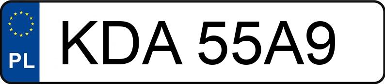 Numer rejestracyjny KDA 55A9 posiada VOLKSWAGEN PASSAT - KDA55A9