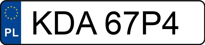 Numer rejestracyjny KDA 67P4 posiada PEUGEOT 307 XS - KDA67P4